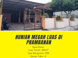 Maison 4 chambre à vendre à Prambanan, Jawa Tengah, Prambanan, Klaten, Jawa Tengah
