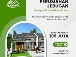 2 Kamar Rumah for sale in Klaten Utara, Klaten, Klaten Utara