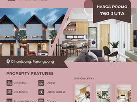 2 Kamar Rumah for sale in Parongpong, Bandung, Parongpong