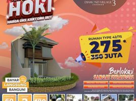 2 Kamar Rumah for sale in Buduran, Sidoarjo, Buduran