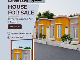 2 Bedroom House for sale in Prambanan, Klaten, Prambanan