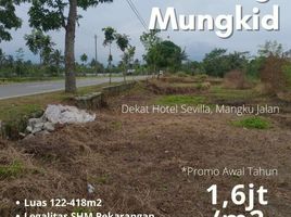  Land for sale in Mungkid, Magelang, Mungkid