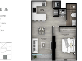 1 Habitación Apartamento en venta en Lima, Lima, Lince, Lima