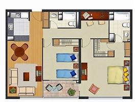 2 Habitación Apartamento en venta en Chile, Santiago, Santiago, Santiago, Chile