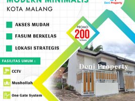 2 Kamar Rumah for sale in Kidung Kandang, Malang Regency, Kidung Kandang