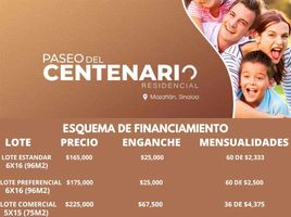  Grundstück zu verkaufen in Mazatlan, Sinaloa, Mazatlan