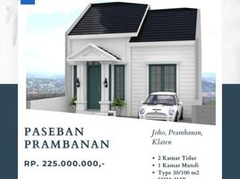 2 Bedroom House for sale in Jawa Tengah, Prambanan, Klaten, Jawa Tengah