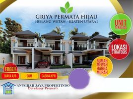 2 Bedroom Villa for sale in Klaten Utara, Klaten, Klaten Utara