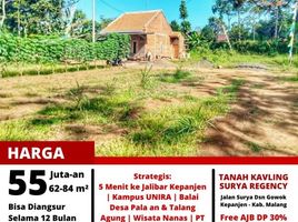  Land for sale in Malang Regency, East Jawa, Kepanjen, Malang Regency