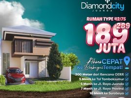 2 Kamar Rumah for sale in Buduran, Sidoarjo, Buduran