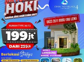 2 Kamar Rumah for sale in Buduran, Sidoarjo, Buduran