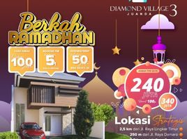 2 Kamar Rumah for sale in Buduran, Sidoarjo, Buduran