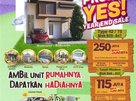 2 Kamar Rumah for sale in Buduran, Sidoarjo, Buduran