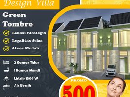 2 Bedroom House for sale in Klojen, Malang Regency, Klojen