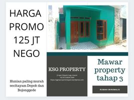 2 Kamar Rumah for sale in West Jawa, Bojonggede, Bogor, West Jawa