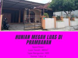Maison 4 chambre à vendre à Prambanan, Jawa Tengah, Prambanan, Klaten, Jawa Tengah