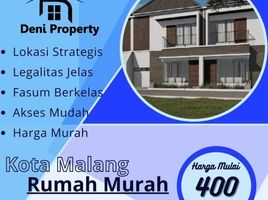 2 Kamar Rumah for sale in Kidung Kandang, Malang Regency, Kidung Kandang