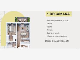 1 Schlafzimmer Appartement zu verkaufen in Cancun, Quintana Roo, Cancun