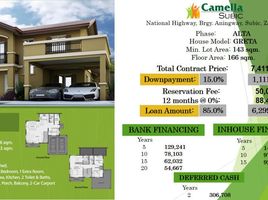 4 Habitación Casa en venta en Botolan, Zambales, Botolan