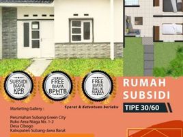 2 Kamar Rumah for sale in West Jawa, Cibogo, Subang, West Jawa