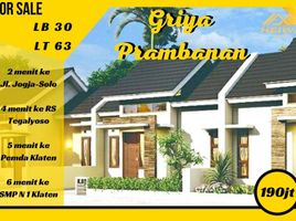 2 Kamar Rumah for sale in Klaten Selatan, Klaten, Klaten Selatan