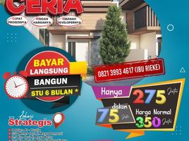 2 Kamar Rumah for sale in Buduran, Sidoarjo, Buduran