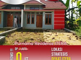 2 Kamar Rumah for sale in Lampung, Sukarame, Bandar Lampung, Lampung