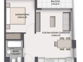 1 Habitación Apartamento en venta en Capital Federal, Buenos Aires, Capital Federal