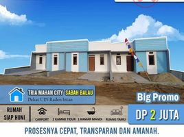 2 Kamar Vila for sale in Lampung, Sukarame, Bandar Lampung, Lampung