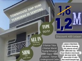 3 Bedroom Townhouse for sale in Serpong, Tangerang, Serpong