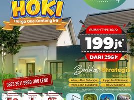 2 Bedroom House for sale in Buduran, Sidoarjo, Buduran