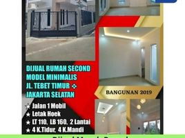 4 Kamar Rumah for sale in Jaga Karsa, Jakarta Selatan, Jaga Karsa