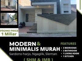 3 Habitación Casa en venta en Ngaglik, Yogyakarta, Ngaglik, Sleman, Yogyakarta