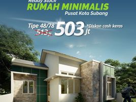 2 Kamar Rumah for sale in Subang, West Jawa, Pamanukan, Subang