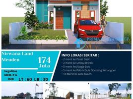 2 Kamar Rumah for sale in Jagonalan, Klaten, Jagonalan