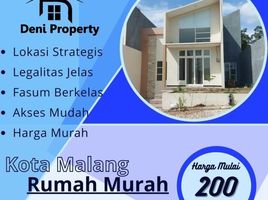 2 Kamar Rumah for sale in Kidung Kandang, Malang Regency, Kidung Kandang