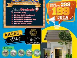 2 Bedroom House for sale in Buduran, Sidoarjo, Buduran