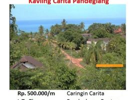  Land for sale in Pandeglang, Banten, Labuhan, Pandeglang