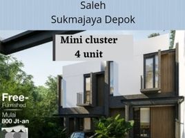 2 Kamar Rumah for sale in Sukmajaya, Bogor, Sukmajaya