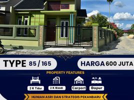 2 Kamar Rumah for sale in Pekan Baru, Riau, Tampan, Pekan Baru