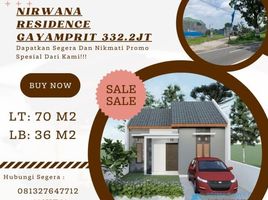 2 Kamar Rumah for sale in Klaten Selatan, Klaten, Klaten Selatan