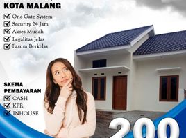 2 Kamar Rumah for sale in Kidung Kandang, Malang Regency, Kidung Kandang