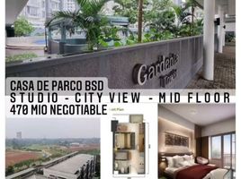 1 Bedroom Apartment for sale in Serpong, Tangerang, Serpong