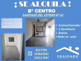 Studio Apartment for rent in Cordoba, Capital, Cordoba