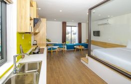 Cho thuê căn hộ, 1 PN, 40 m², Sơn Trà