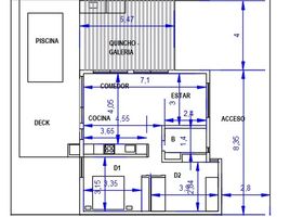 2 Habitación Casa en venta en La Costa, Buenos Aires, La Costa