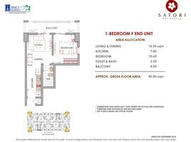 1 Bedroom Condo for sale at Satori Residences, Pasig City