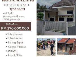 2 Kamar Rumah for sale in Kidung Kandang, Malang Regency, Kidung Kandang