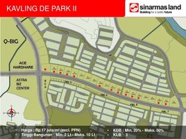  Land for sale in Basilea Convention Center, Legok, Serpong