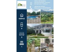 5 Habitación Villa en venta en Lerida, Tolima, Lerida